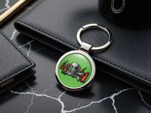 Keyfob Metall Metallisch Stylische Ausführung